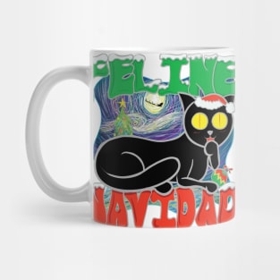 Feline Navidad Mug